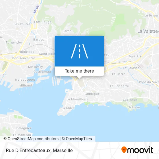 Rue D'Entrecasteaux map