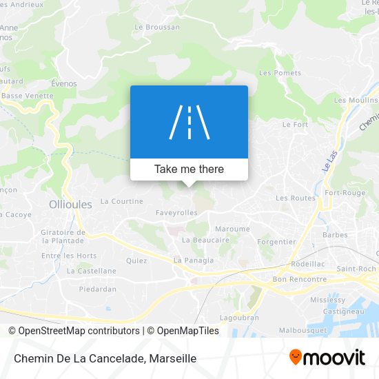 Chemin De La Cancelade map