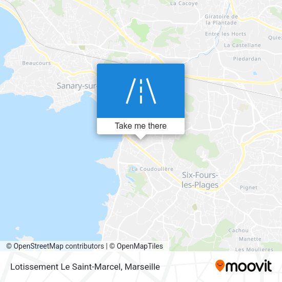 Lotissement Le Saint-Marcel map