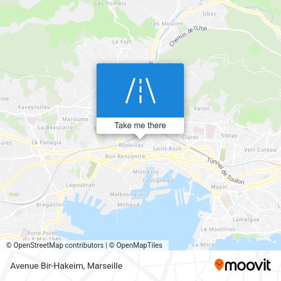 Avenue Bir-Hakeim map