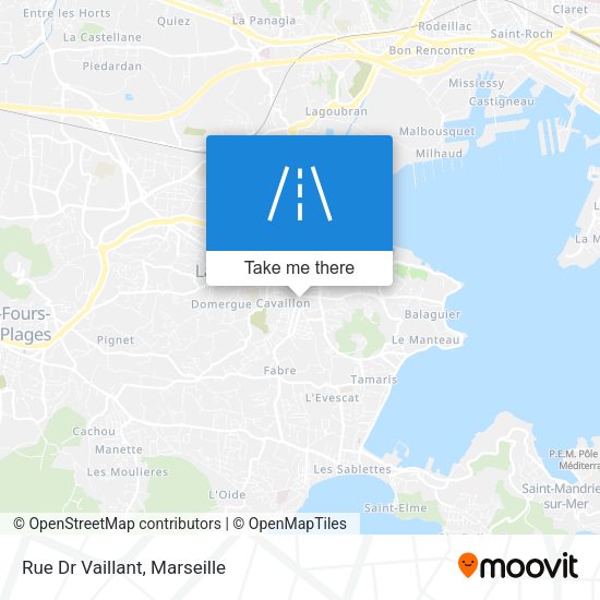 Rue Dr Vaillant map