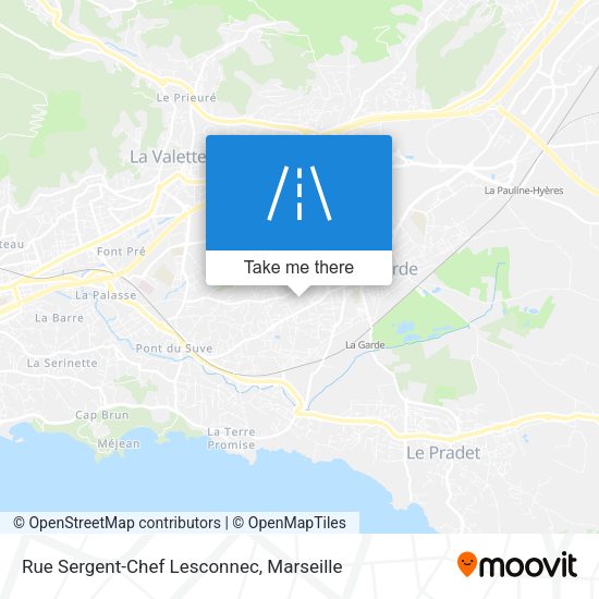 Rue Sergent-Chef Lesconnec map