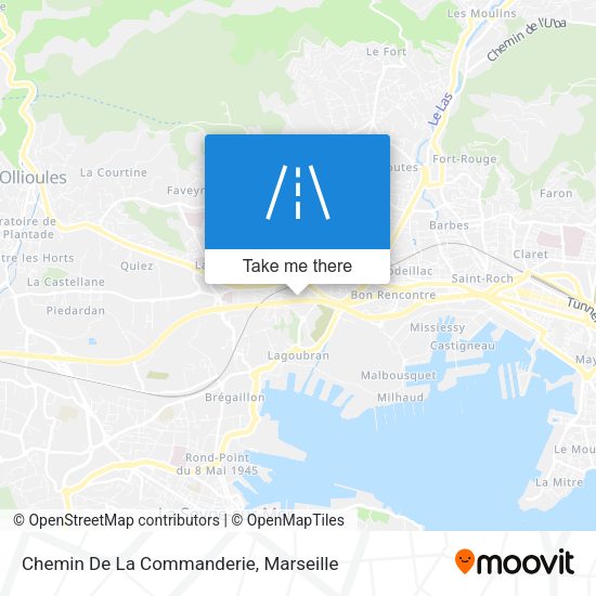 Chemin De La Commanderie map