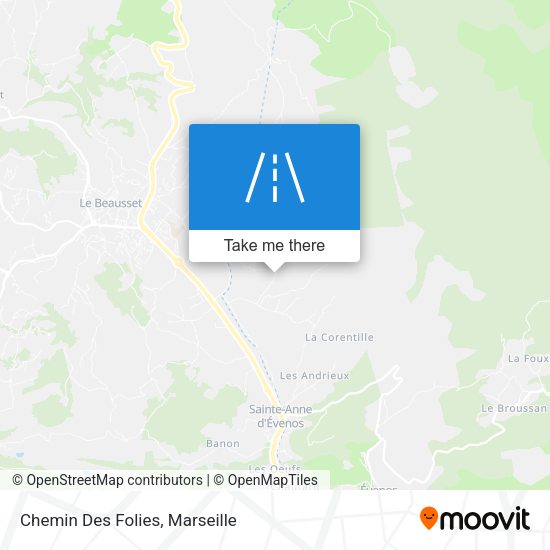 Chemin Des Folies map