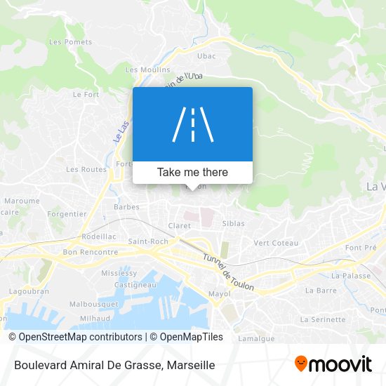 Boulevard Amiral De Grasse map