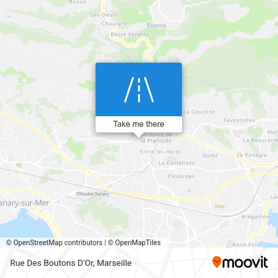 Rue Des Boutons D'Or map
