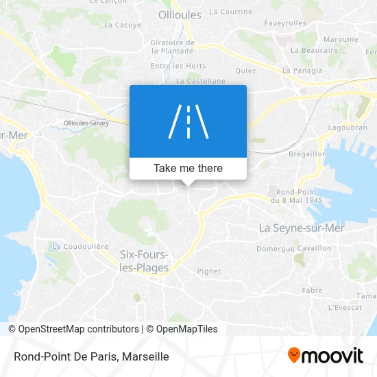 Rond-Point De Paris map