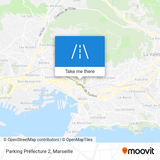 Parking Préfecture 2 map