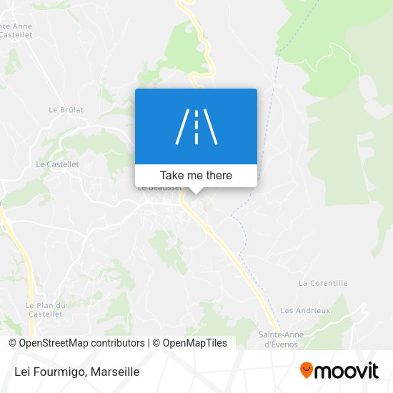 Lei Fourmigo map