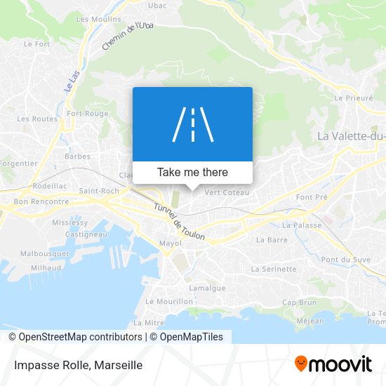 Impasse Rolle map