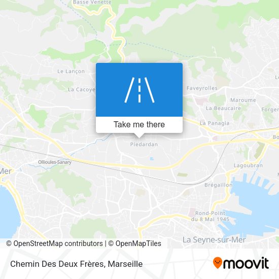 Chemin Des Deux Frères map