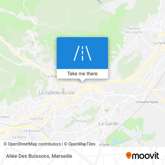 Allée Des Buissons map
