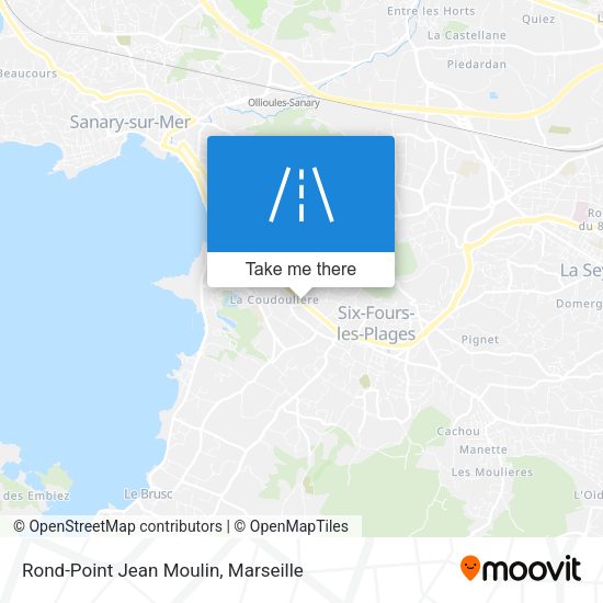 Rond-Point Jean Moulin map