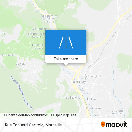 Rue Edouard Gerfroid map