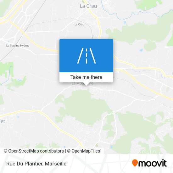 Rue Du Plantier map