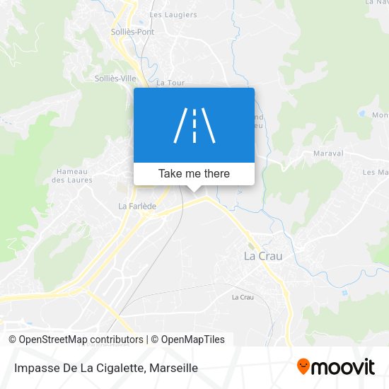 Impasse De La Cigalette map