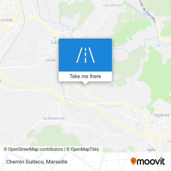 Chemin Guiteco map