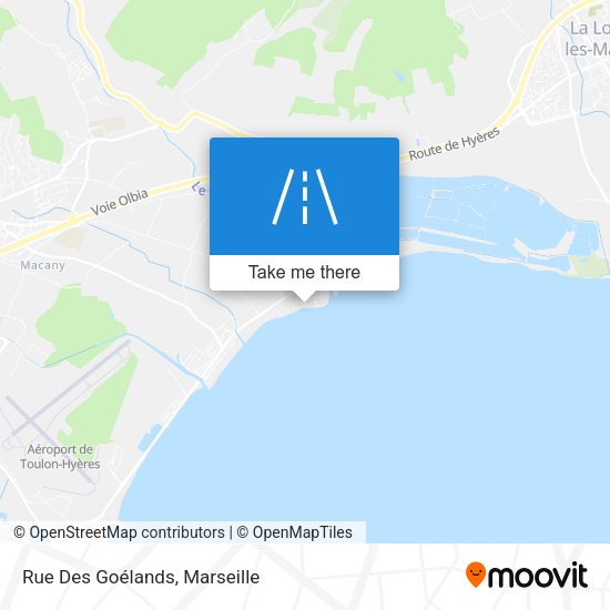 Rue Des Goélands map
