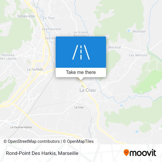 Rond-Point Des Harkis map