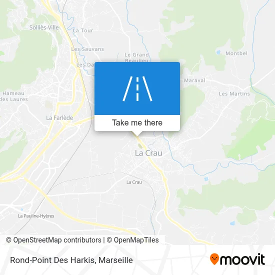 Rond-Point Des Harkis map