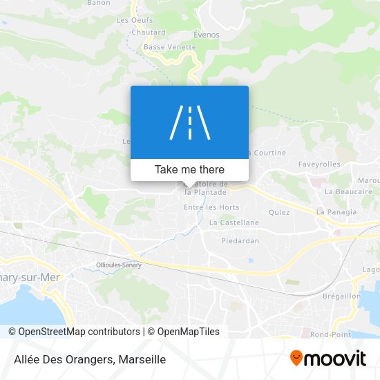 Allée Des Orangers map