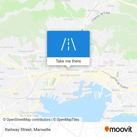 Rue Du Chemin De Fer map