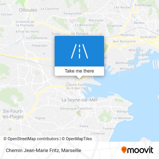 Chemin Jean-Marie Fritz map