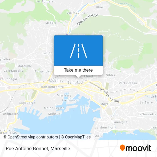 Rue Antoine Bonnet map