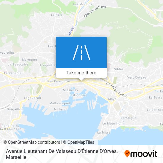 Avenue Lieutenant De Vaisseau D'Étienne D'Orves map