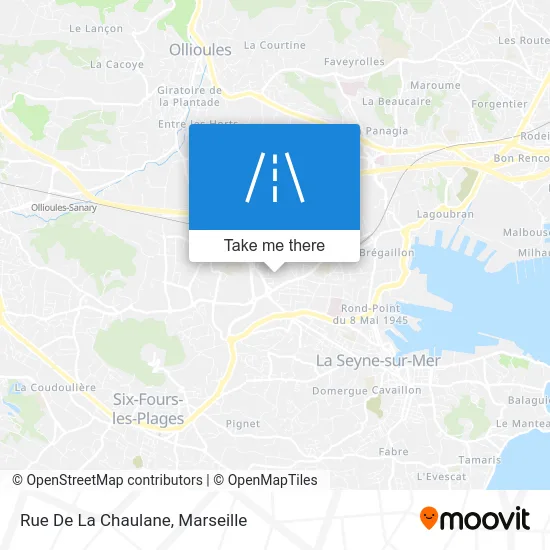 Rue De La Chaulane map