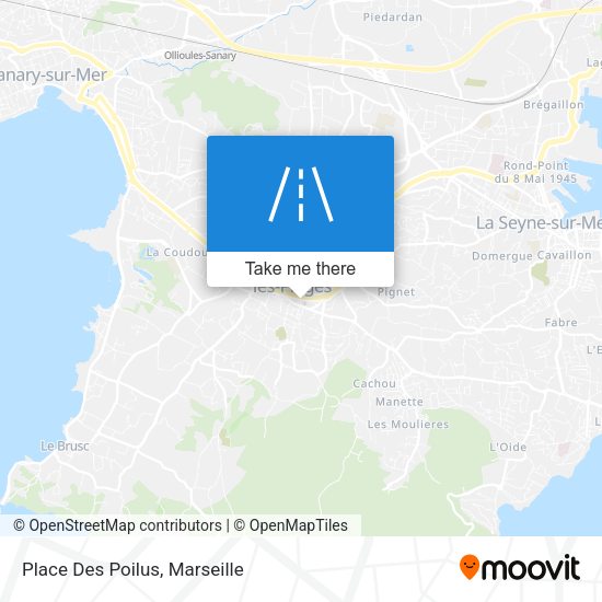 Place Des Poilus map