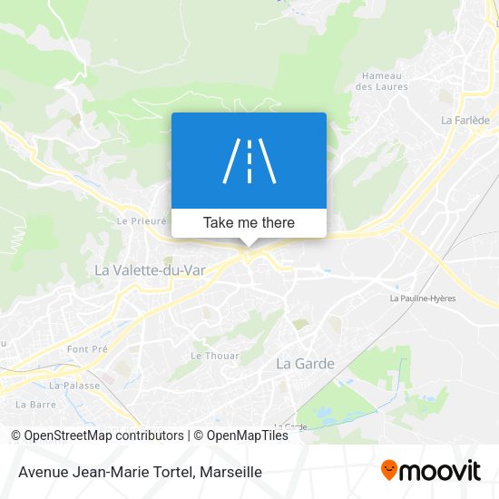 Avenue Jean-Marie Tortel map
