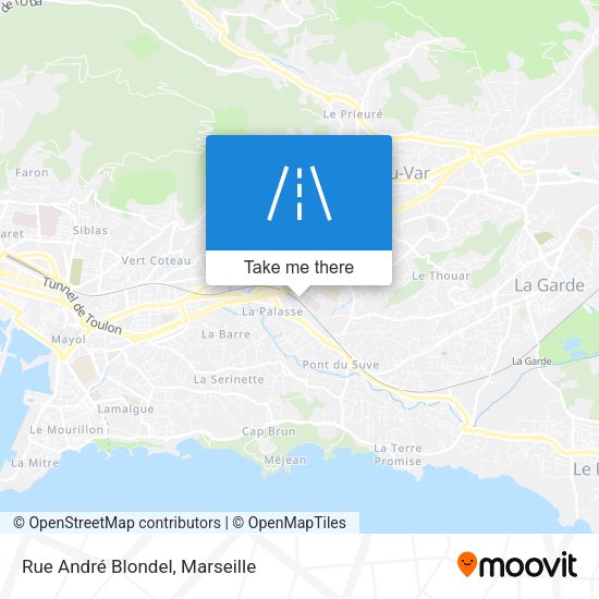 Rue André Blondel map