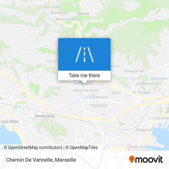 Chemin De Vannelle map