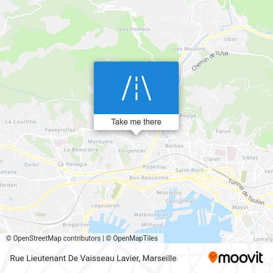 Rue Lieutenant De Vaisseau Lavier map
