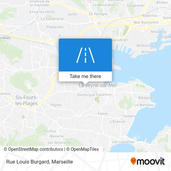 Rue Louis Burgard map