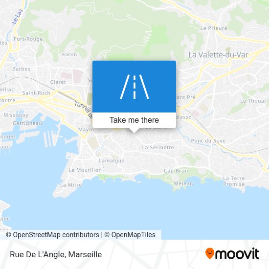 Rue De L'Angle map