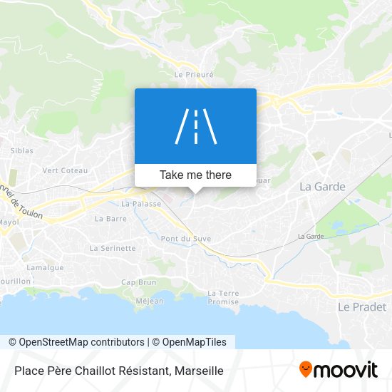 Place Père Chaillot Résistant map