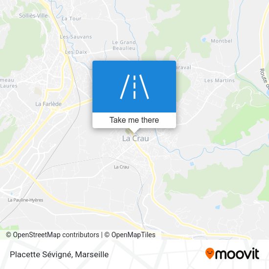 Placette Sévigné map