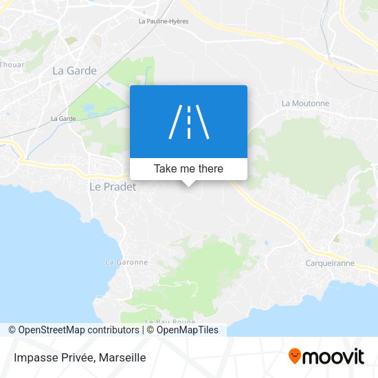 Impasse Privée map
