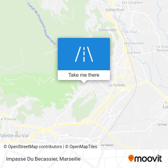 Impasse Du Becassier map