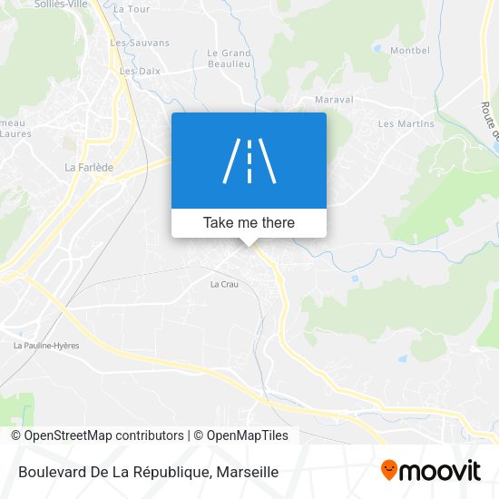 Boulevard De La République map