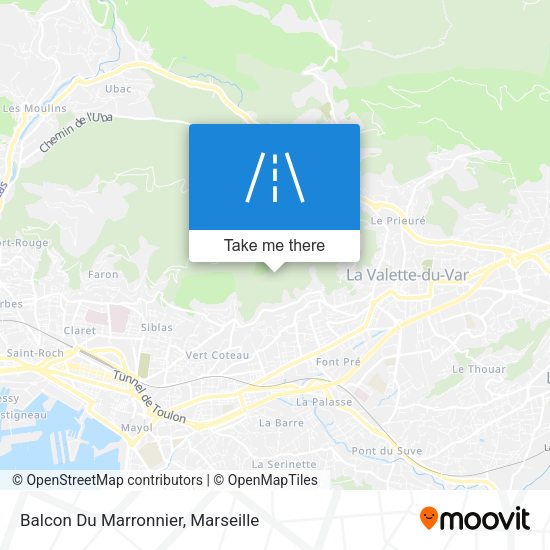 Balcon Du Marronnier map