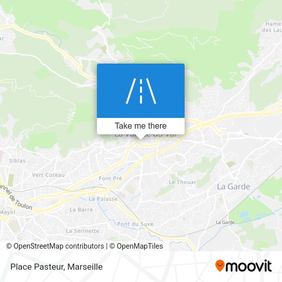 Place Pasteur map