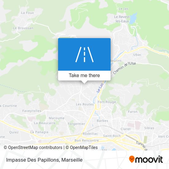 Impasse Des Papillons map