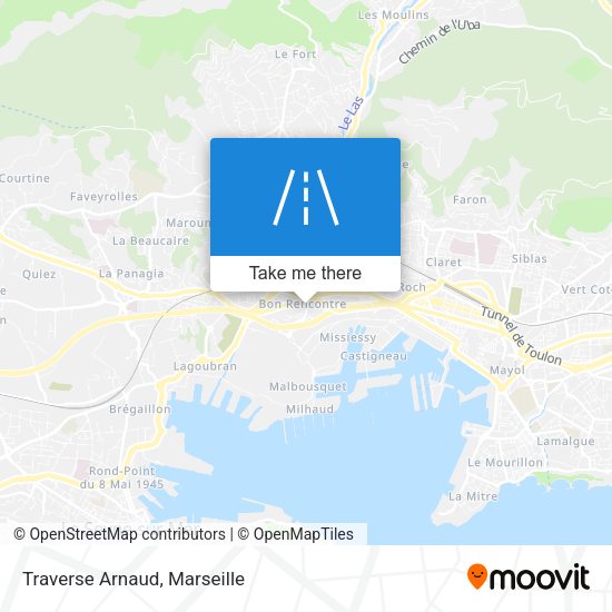 Traverse Arnaud map