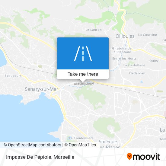 Impasse De Pépiole map