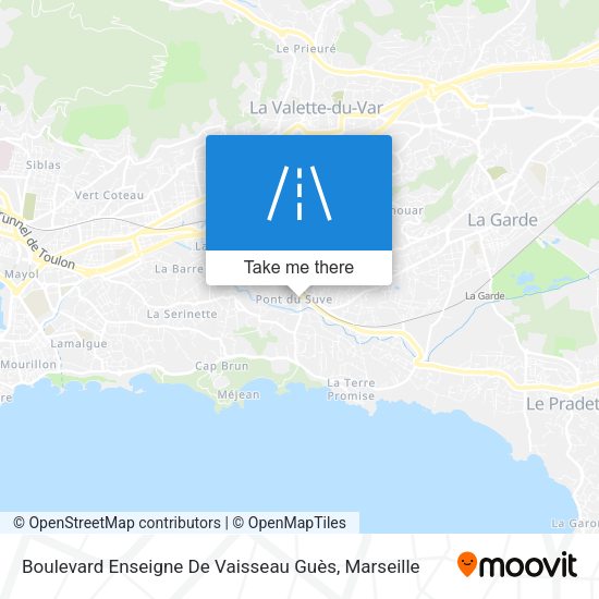 Boulevard Enseigne De Vaisseau Guès map