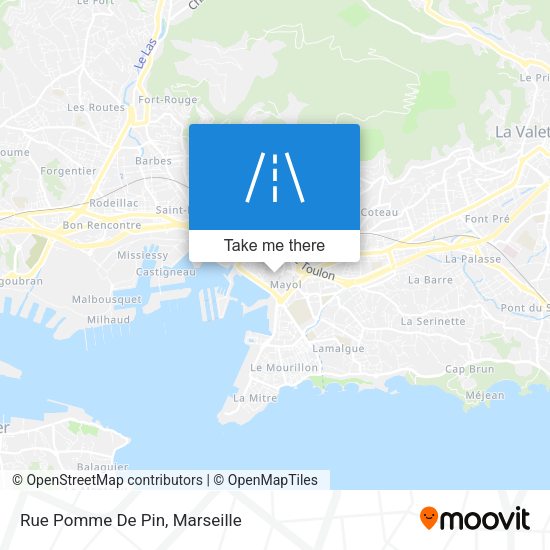 Rue Pomme De Pin map
