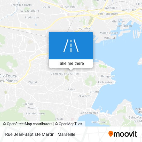 Rue Jean-Baptiste Martini map